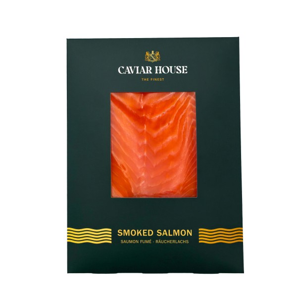 Caviar House Saumon fumé 4 tranches 160 g