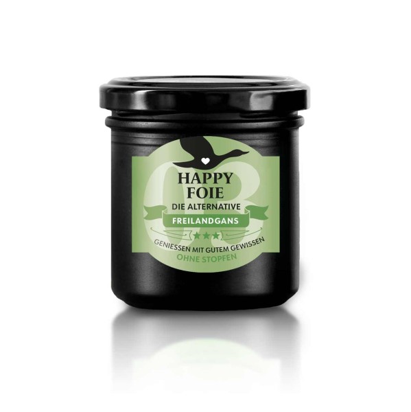 Happy Foie free-range goose, 130g jar