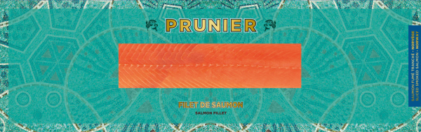Prunier filet de saumon fumé tranché 1,2kg