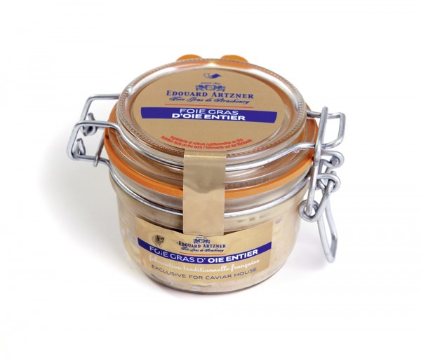 "Whole goose liver ""nature"", Semi-preserved canned Foie Gras"