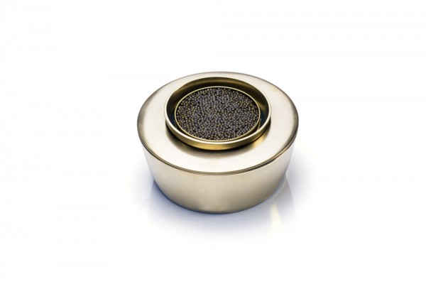 Meissen porcelain - Cosmopolitan caviar bowl, gold